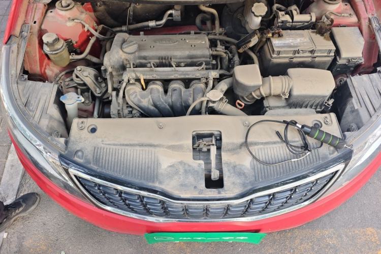 Used Kia K2 2012 Sedan 1.6L AT Premium ECO Engine Bay