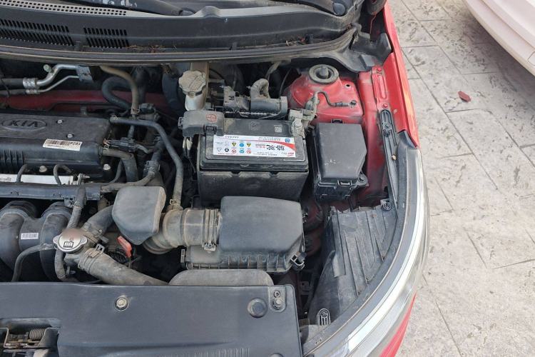 Used Kia K2 2012 Hatchback 1.4L Automatic Cool Edition Engine Bay Left