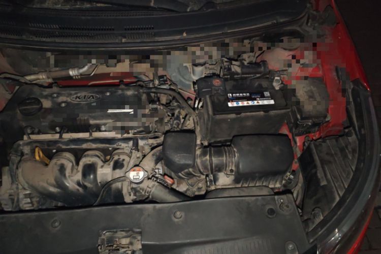 Used Kia K2 2012 Hatchback 1.4L Automatic Cool Edition Engine Bay Left