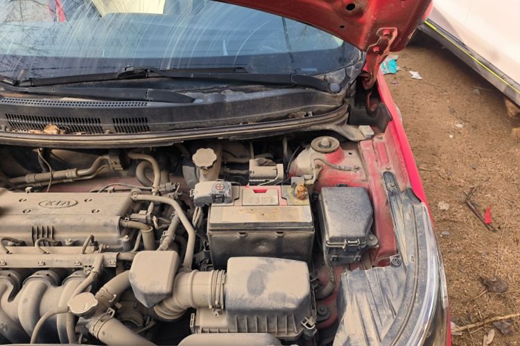 Used Kia K2 2012 Sedan 1.4L MT GLS Commemorative Edition Engine Bay Left