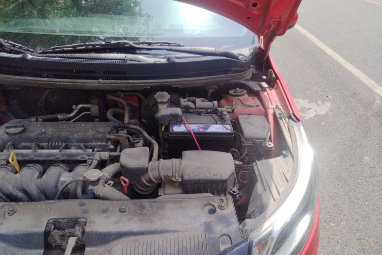 Used Kia K2 2012 Hatchback 1.4L Automatic Cool Edition Engine Bay Left