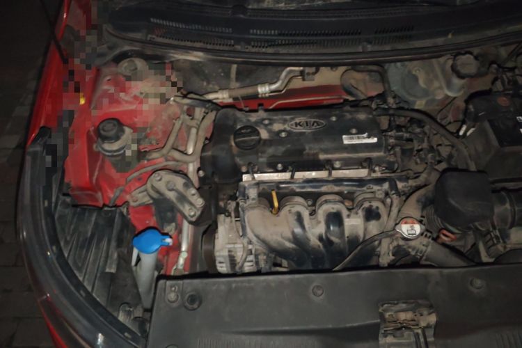 Used Kia K2 2012 Hatchback 1.4L Automatic Cool Edition Engine Bay Right