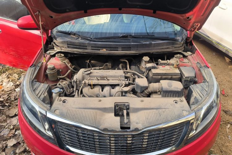 Used Kia K2 2012 Sedan 1.4L MT GLS Commemorative Edition Engine Bay