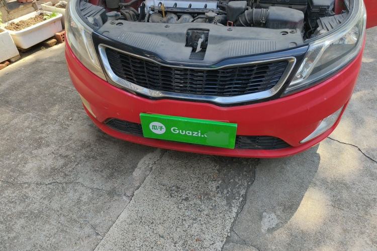Used Kia K2 2012 Sedan 1.6L Automatic Transmission Premium Commemorative Edition Engine Bay