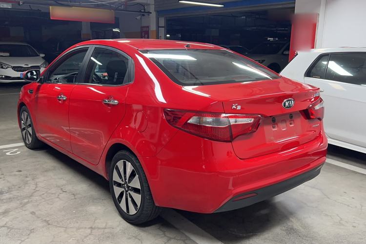 Used Kia K2 2012 Sedan 1.6L Automatic Transmission Premium Commemorative Edition Exterior 2