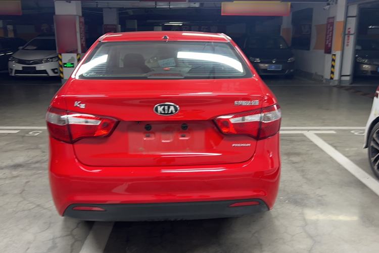 Used Kia K2 2012 Sedan 1.6L Automatic Transmission Premium Commemorative Edition Exterior 3