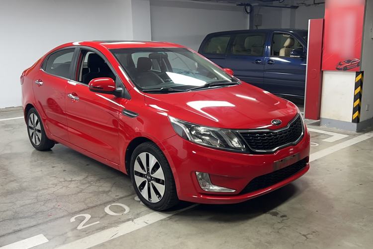 Used Kia K2 2012 Sedan 1.6L Automatic Transmission Premium Commemorative Edition Exterior 5