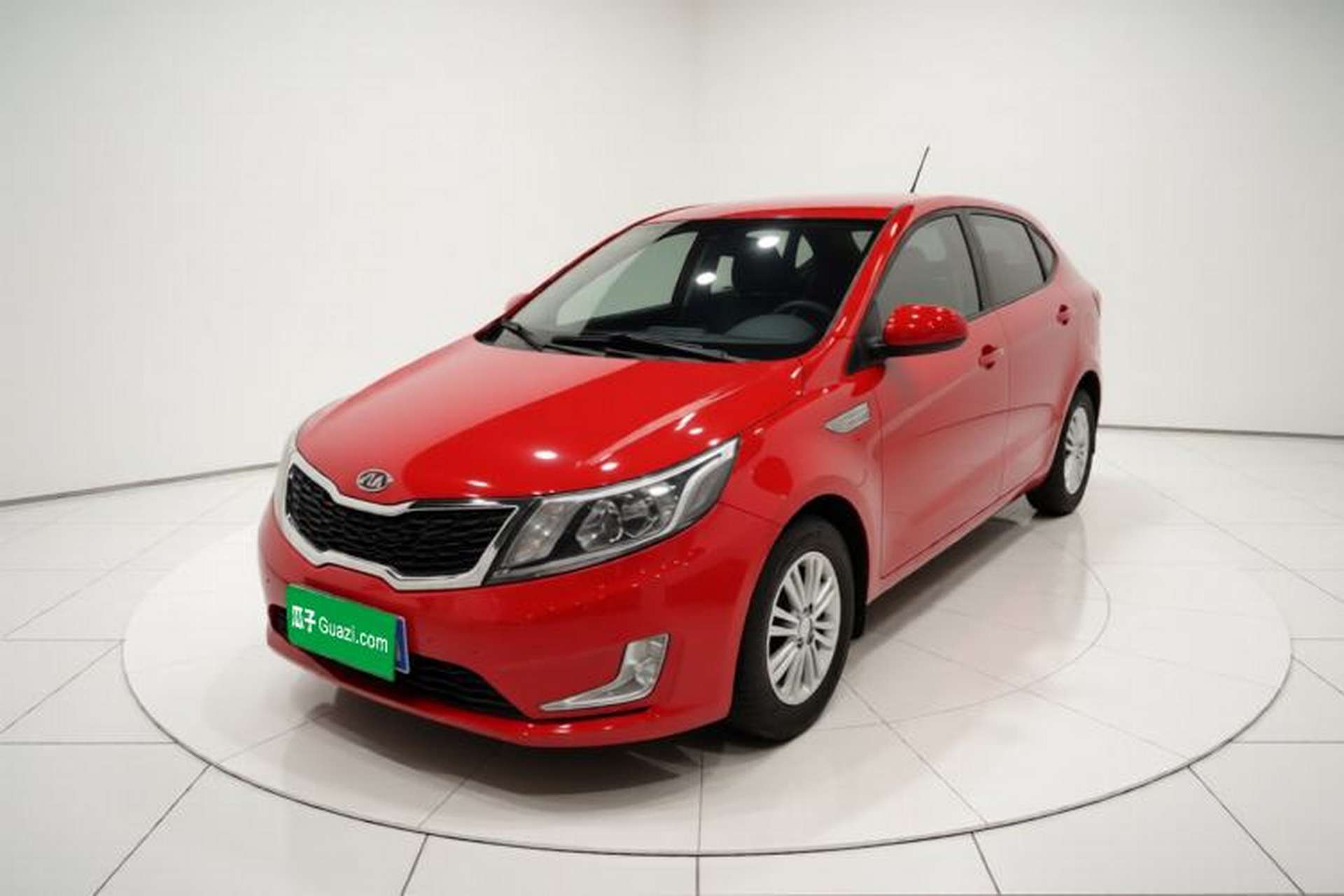 Used Kia K2 2012 Hatchback 1.4L Automatic Cool Edition Front Left 45 Deg