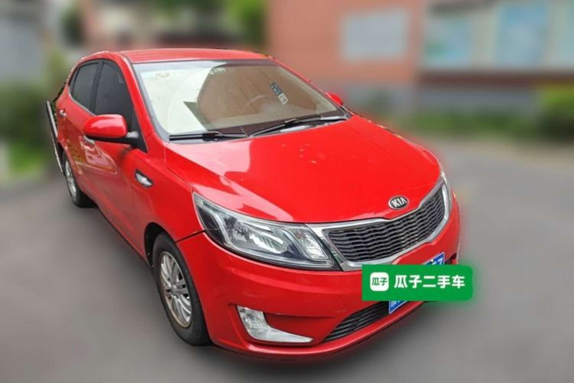 Used Kia K2 2012 Hatchback 1.4L AT GLS Commemorative Edition Front Right 45 Deg