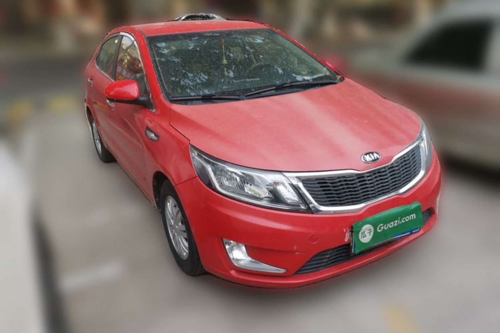 Used Kia K2 2012 Sedan 1.4L MT GLS Commemorative Edition Front Right 45 Deg