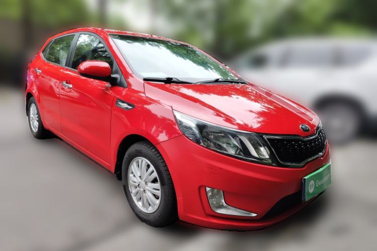 Used Kia K2 2012 Hatchback 1.4L Automatic Cool Edition Front Right 45 Deg