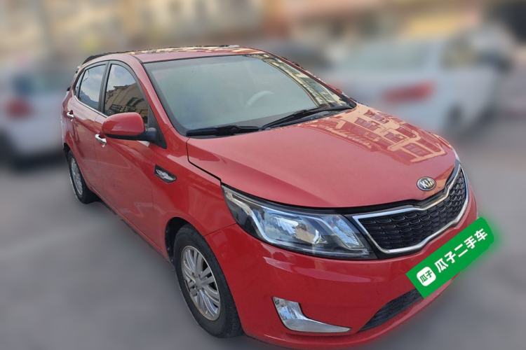 Used Kia K2 2012 Hatchback 1.4L Automatic Cool Edition Front Right 45 Deg