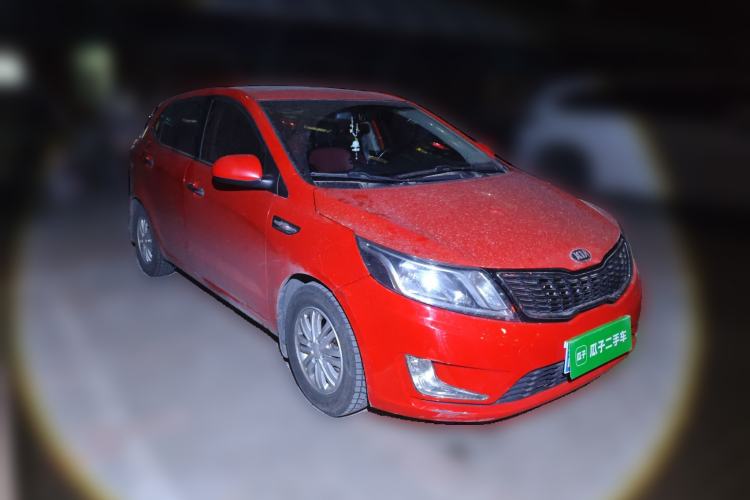 Used Kia K2 2012 Hatchback 1.4L Automatic Cool Edition Front Right 45 Deg