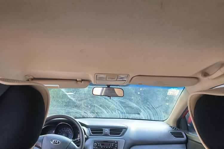 Used Kia K2 2012 Sedan 1.4L MT GLS Commemorative Edition Headliner