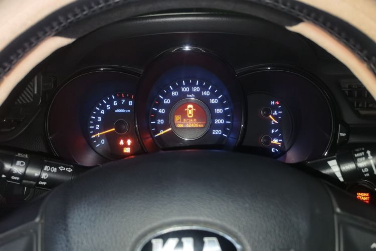 Used Kia K2 2012 Sedan 1.6L Automatic Transmission Premium Commemorative Edition Instrument Cluster