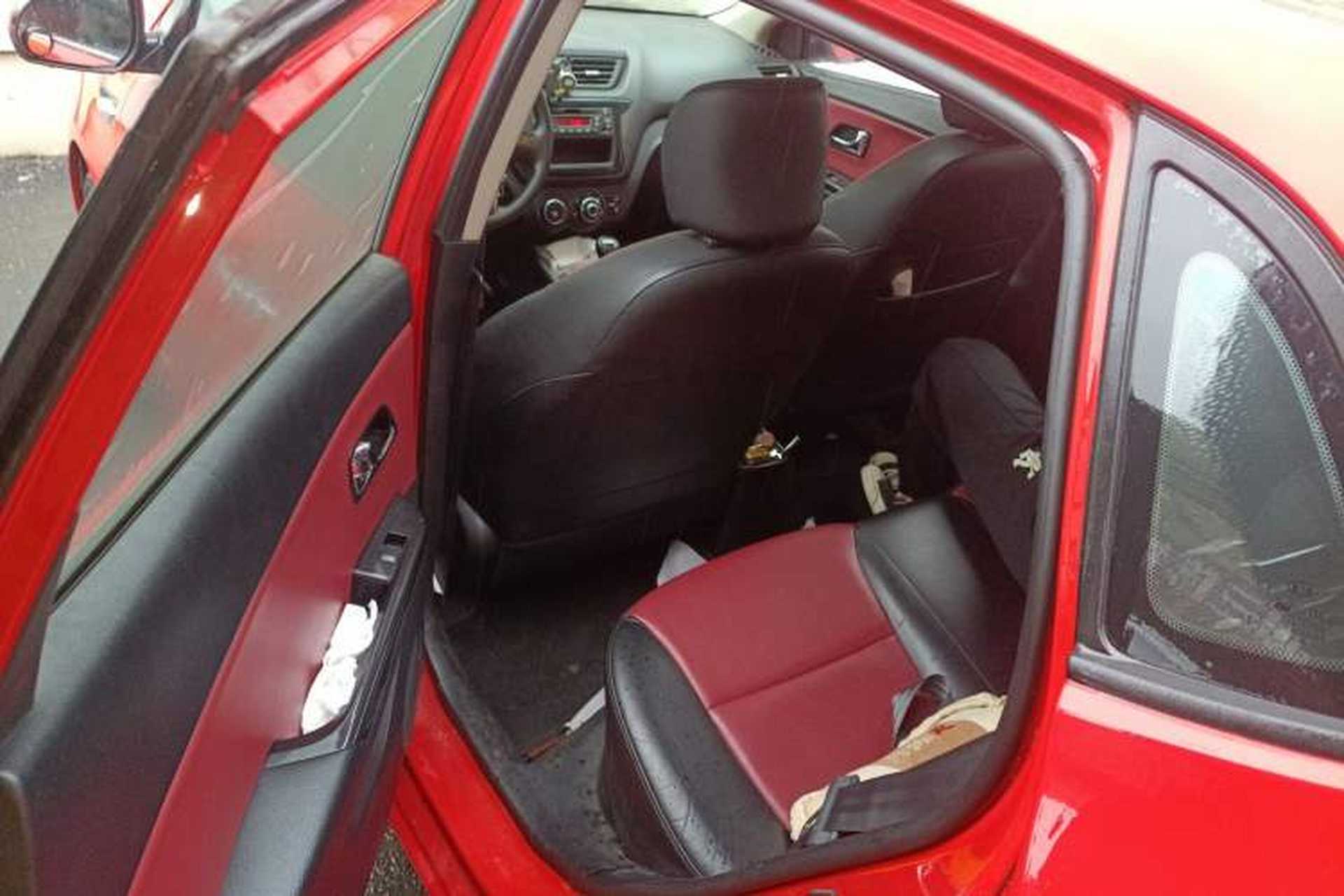 Used Kia K2 2012 Hatchback 1.4L Automatic Cool Edition Left Rear Seat