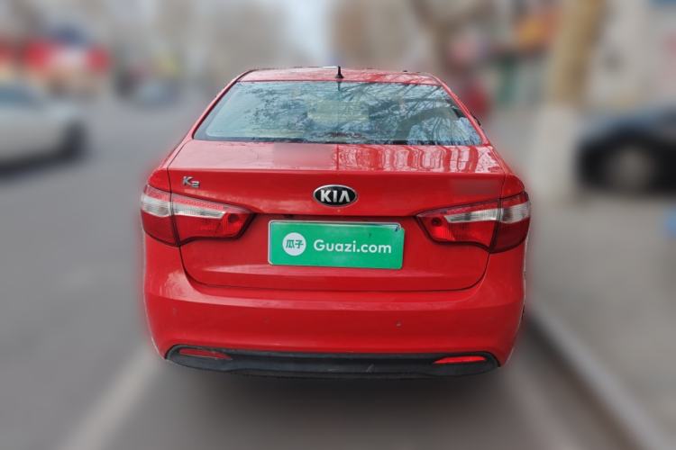 Used Kia K2 2012 Sedan 1.4L MT GLS Commemorative Edition Rear