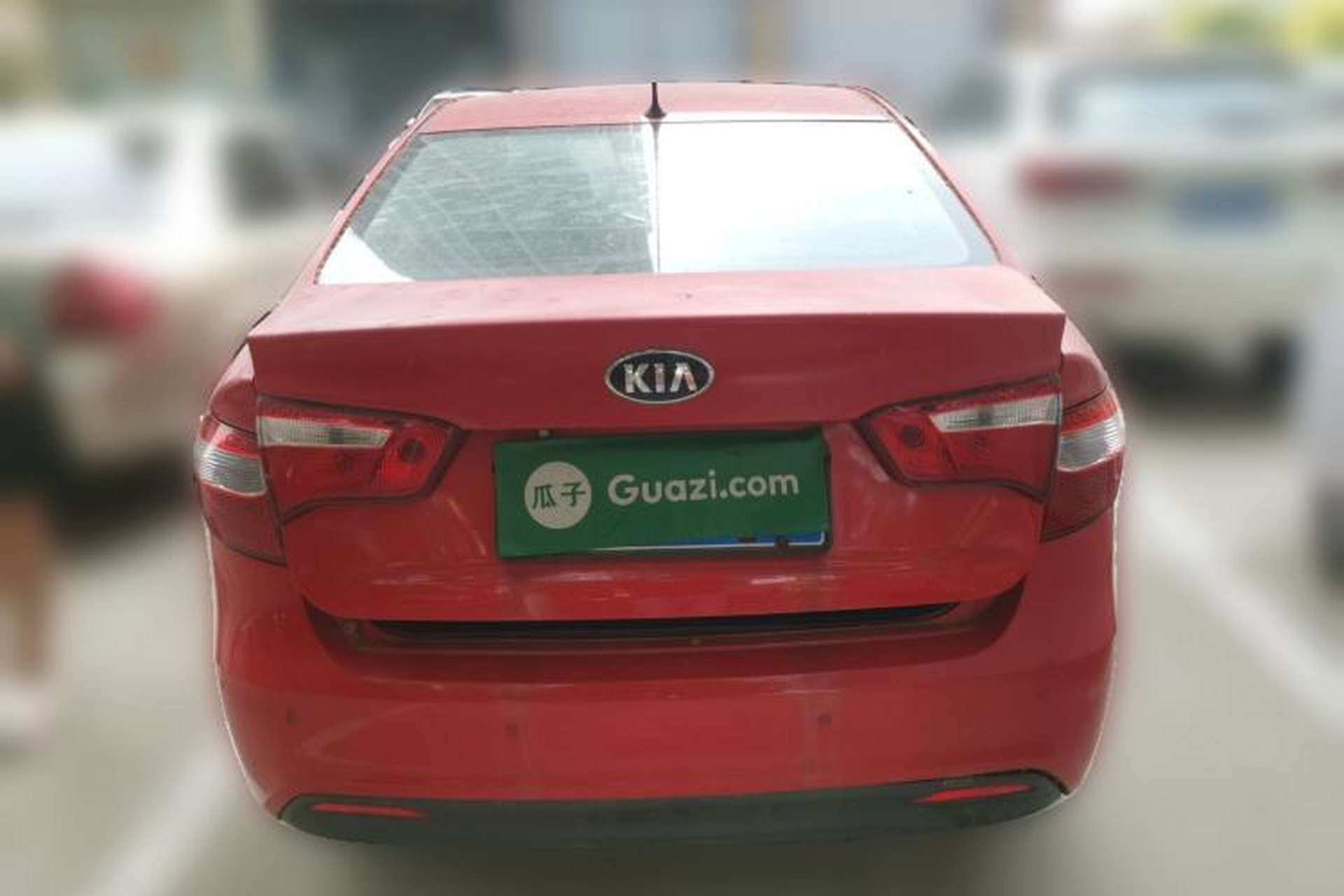Used Kia K2 2012 Sedan 1.4L MT GLS Commemorative Edition Rear