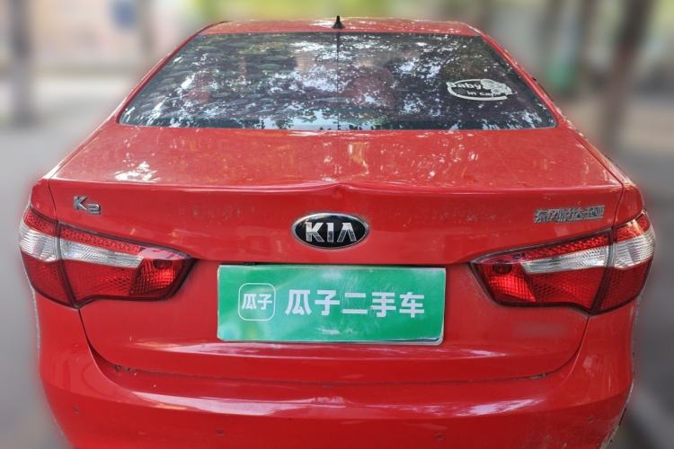 Used Kia K2 2012 Sedan 1.6L AT Premium ECO Rear