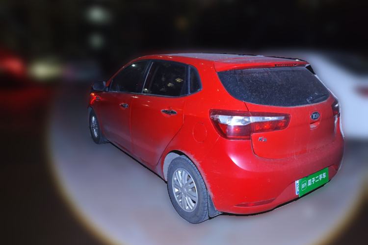 Used Kia K2 2012 Hatchback 1.4L Automatic Cool Edition Rear Left 45 Deg