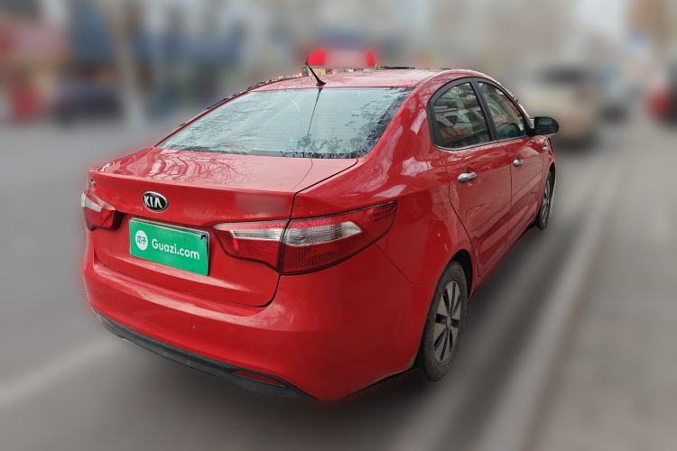 Used Kia K2 2012 Sedan 1.4L MT GLS Commemorative Edition Rear Right 45 Deg