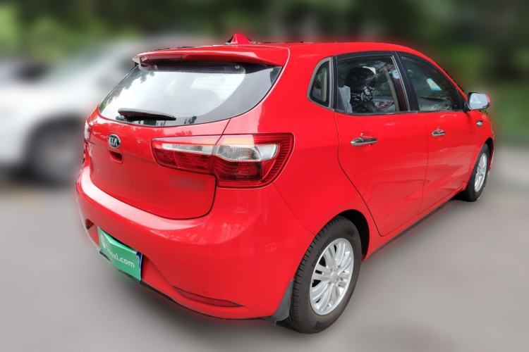 Used Kia K2 2012 Hatchback 1.4L Automatic Cool Edition Rear Right 45 Deg