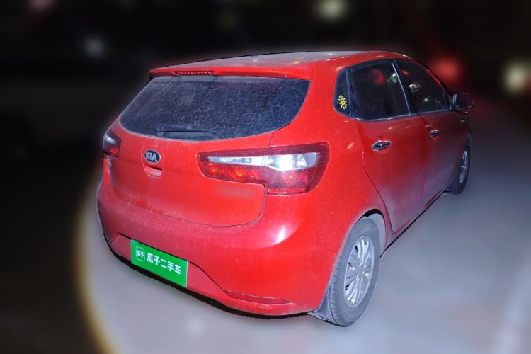 Used Kia K2 2012 Hatchback 1.4L Automatic Cool Edition Rear Right 45 Deg