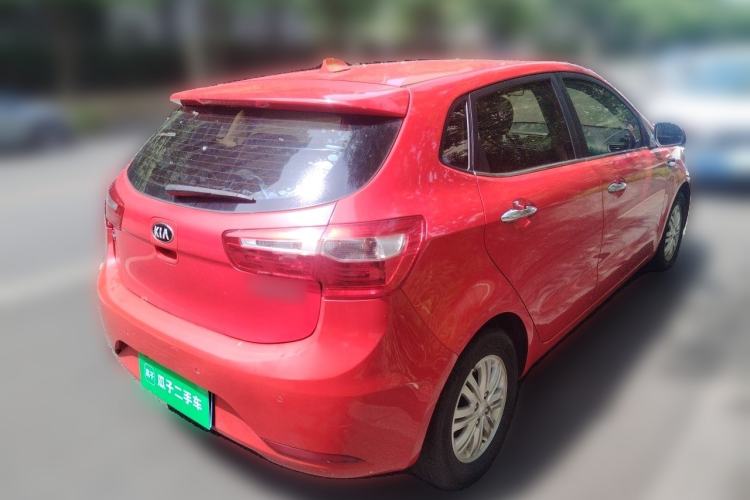 Used Kia K2 2012 Hatchback 1.4L Automatic Cool Edition Rear Right 45 Deg
