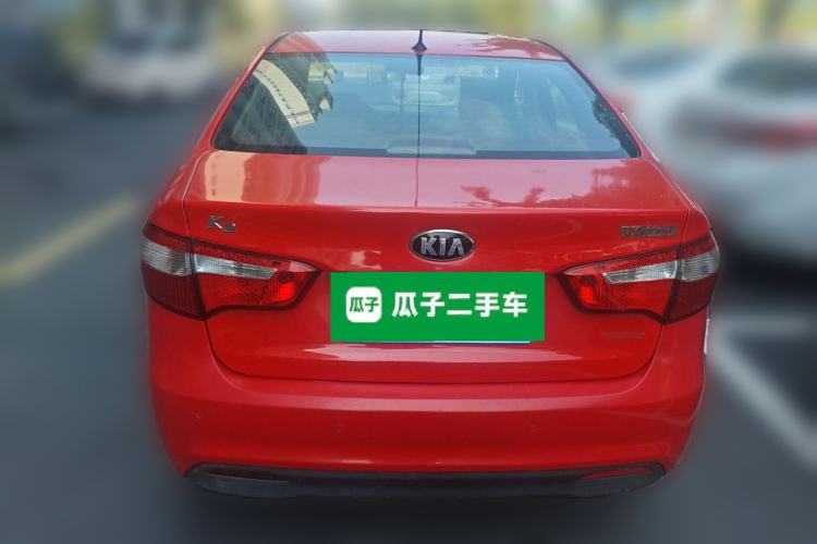 Used Kia K2 2012 Sedan 1.6L Automatic Transmission Premium ECO Commemorative Edition Rear