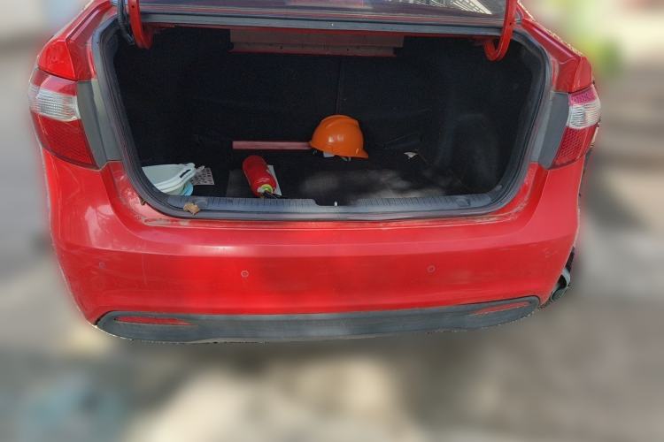 Used Kia K2 2012 Sedan 1.6L Automatic Transmission Premium Commemorative Edition Trunk