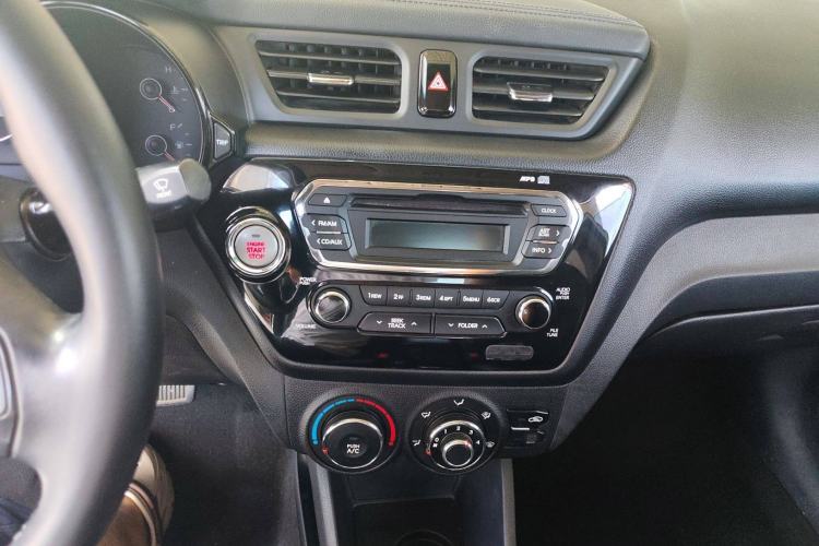 Used Kia K2 2012 Sedan 1.6L Automatic Transmission Premium Commemorative Edition Audio And AC Panel