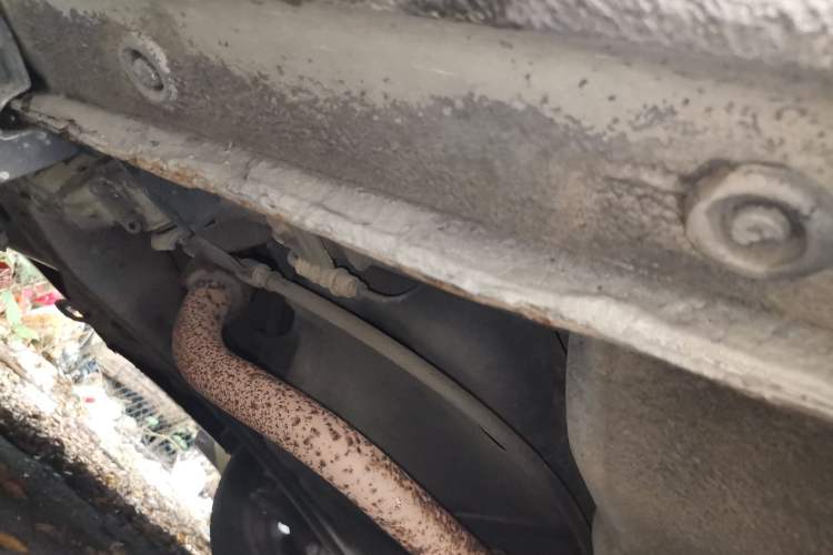 Used Kia K2 2012 Hatchback 1.6L AT Premium Chassis Rear