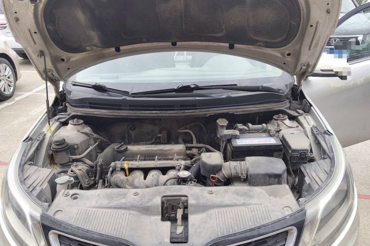 Used Kia K2 2012 Hatchback 1.6L AT Premium Engine Bay