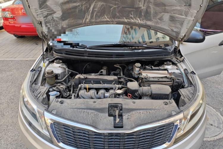 Used Kia K2 2012 Sedan 1.4L Automatic GLS Commemorative Edition Engine Bay