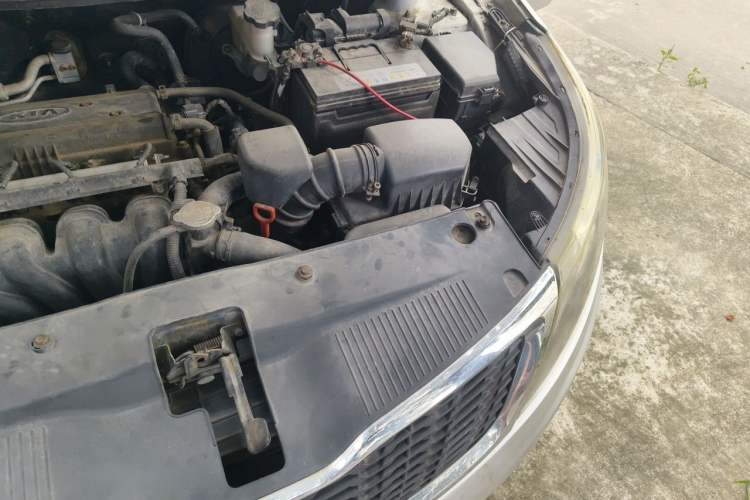 Used Kia K2 2012 Sedan 1.4L Automatic GLS Commemorative Edition Engine Bay Left