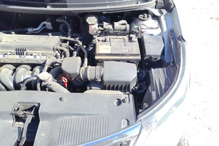 Used Kia K2 2012 Sedan 1.4L Automatic GLS Commemorative Edition Engine Bay Left