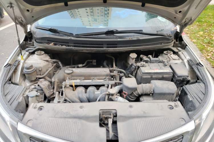 Used Kia K2 2012 Sedan 1.4L Automatic GLS Commemorative Edition Engine Bay