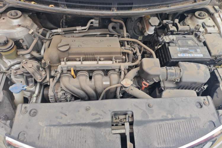 Used Kia K2 2012 Sedan 1.4L Automatic GLS Commemorative Edition Engine Bay