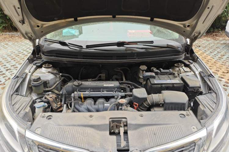 Used Kia K2 2012 Sedan 1.4L Automatic GLS Commemorative Edition Engine Bay