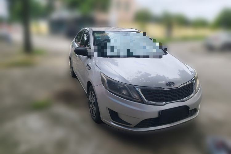 Used Kia K2 2012 Sedan 1.4L Automatic GLS Commemorative Edition Front Right 45 Deg