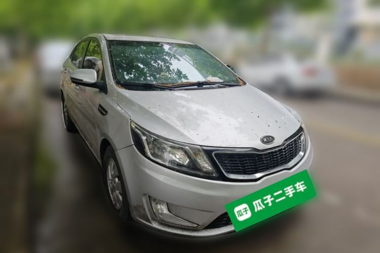 Used Kia K2 2012 Sedan 1.4L MT GL Commemorative Edition Front Right 45 Deg