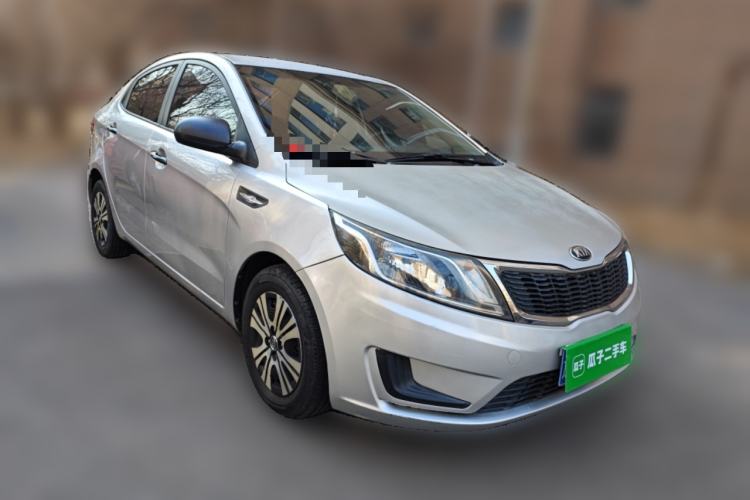 Used Kia K2 2012 Sedan 1.4L Automatic GLS Commemorative Edition Front Right 45 Deg