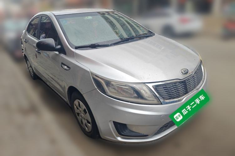 Used Kia K2 2012 Sedan 1.4L Automatic GLS Commemorative Edition Front Right 45 Deg
