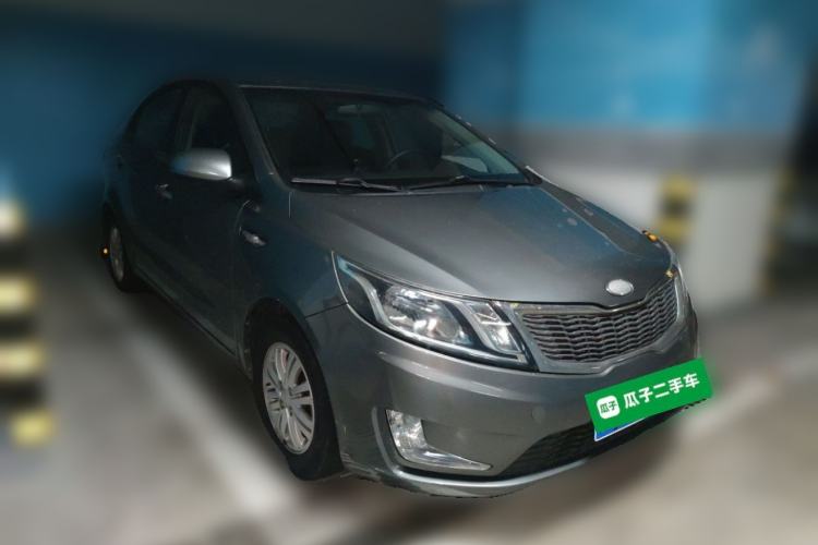 Used Kia K2 2012 Sedan 1.4L MT GLS Commemorative Edition Front Right 45 Deg
