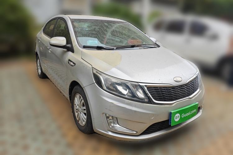 Used Kia K2 2012 Sedan 1.4L Automatic GLS Commemorative Edition Front Right 45 Deg