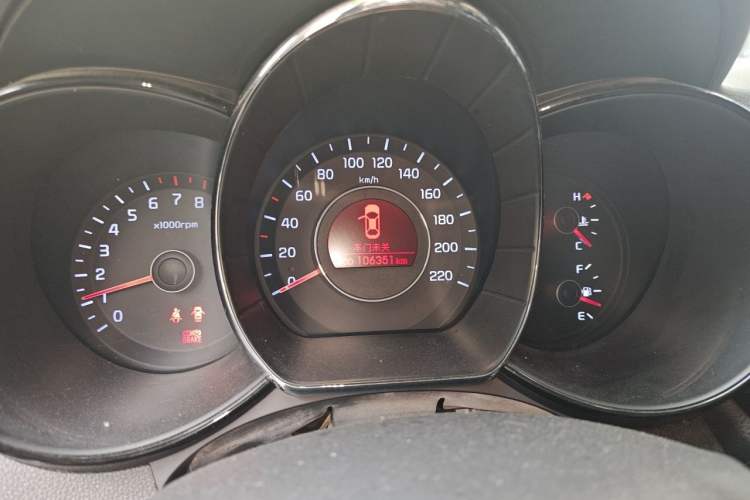 Used Kia K2 2012 Sedan 1.4L MT GL Commemorative Edition Instrument Cluster
