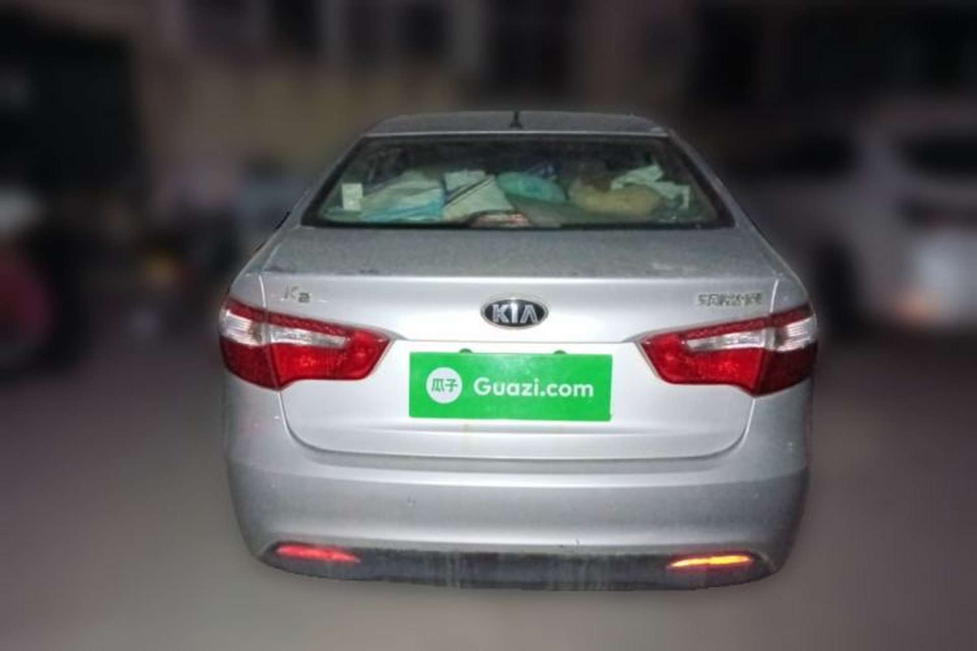 Used Kia K2 2012 Sedan 1.4L MT GLS Commemorative Edition Rear