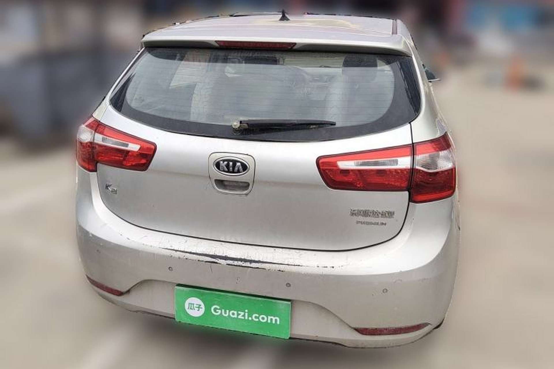 Used Kia K2 2012 Hatchback 1.6L AT Premium Rear