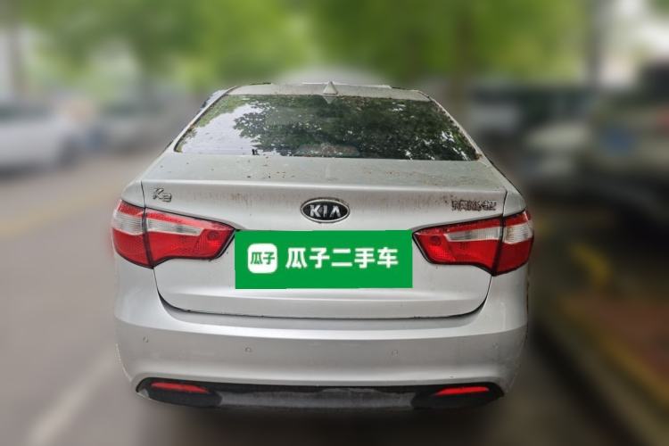 Used Kia K2 2012 Sedan 1.4L MT GL Commemorative Edition Rear