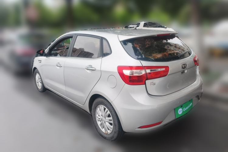 Used Kia K2 2012 Hatchback 1.4L AT GLS Rear Left 45 Deg